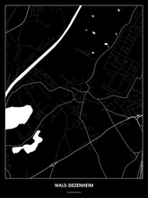 Lade das Bild in den Galerie-Viewer, Wals-Siezenheim Poster - Minimal Design