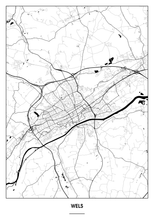 Lade das Bild in den Galerie-Viewer, Wels Poster - Minimal Design