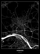 Lade das Bild in den Galerie-Viewer, Wiesbaden Poster - Minimal Design