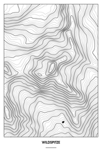 Lade das Bild in den Galerie-Viewer, Wildspitze Light Poster - Minimal - Detailansicht