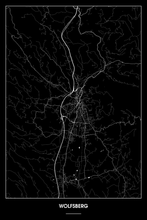 Lade das Bild in den Galerie-Viewer, Wolfsberg Dark Poster - Minimal - Detailansicht