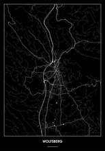 Lade das Bild in den Galerie-Viewer, Wolfsberg Poster - Minimal Design