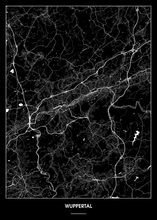Lade das Bild in den Galerie-Viewer, Wuppertal Poster - Minimal Design