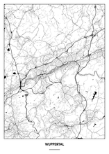 Lade das Bild in den Galerie-Viewer, Wuppertal Poster - Minimal Design