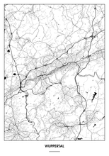 Lade das Bild in den Galerie-Viewer, Wuppertal Poster - Minimal Design