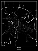 Lade das Bild in den Galerie-Viewer, Zwettl Poster - Minimal Design