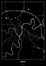 Lade das Bild in den Galerie-Viewer, Zwettl Poster - Minimal Design
