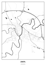 Lade das Bild in den Galerie-Viewer, Zwettl Poster - Minimal Design