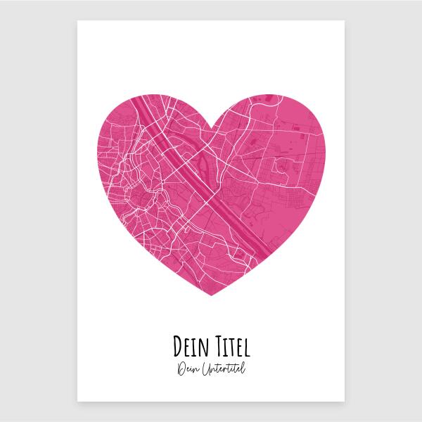 Personalisiertes Liebes-Poster