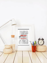 Lade das Bild in den Galerie-Viewer, Personalisiertes Berg-Poster
