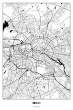Lade das Bild in den Galerie-Viewer, Berlin Light Poster - Minimal - Detailansicht
