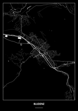 Lade das Bild in den Galerie-Viewer, Bludenz Poster - Minimal Design
