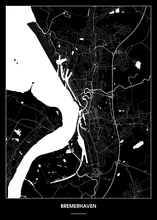 Lade das Bild in den Galerie-Viewer, Bremer­haven Poster - Minimal Design
