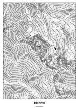 Lade das Bild in den Galerie-Viewer, Eisenhut Poster - Minimal Design
