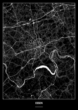 Lade das Bild in den Galerie-Viewer, Essen Poster - Minimal Design

