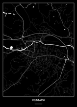 Lade das Bild in den Galerie-Viewer, Feldbach Poster - Minimal Design

