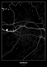 Lade das Bild in den Galerie-Viewer, Feldbach Poster - Minimal Design
