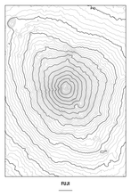 Lade das Bild in den Galerie-Viewer, Fuji Light Poster - Minimal - Detailansicht
