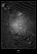 Lade das Bild in den Galerie-Viewer, Fuji Poster - Minimal Design

