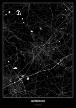 Lade das Bild in den Galerie-Viewer, Gütersloh Poster - Minimal Design
