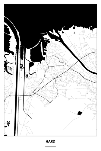 Hard Light Poster - Minimal - Detailansicht
