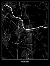Lade das Bild in den Galerie-Viewer, Heidelberg Poster - Minimal Design
