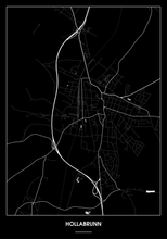 Lade das Bild in den Galerie-Viewer, Hollabrunn Poster - Minimal Design
