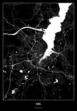 Lade das Bild in den Galerie-Viewer, Kiel Poster - Minimal Design
