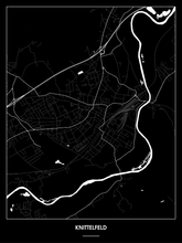 Lade das Bild in den Galerie-Viewer, Knittelfeld Poster - Minimal Design
