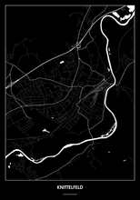 Lade das Bild in den Galerie-Viewer, Knittelfeld Poster - Minimal Design
