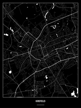 Lade das Bild in den Galerie-Viewer, Krefeld Poster - Minimal Design
