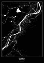 Lade das Bild in den Galerie-Viewer, Kufstein Poster - Minimal Design
