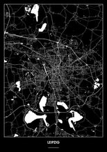 Lade das Bild in den Galerie-Viewer, Leipzig Poster - Minimal Design
