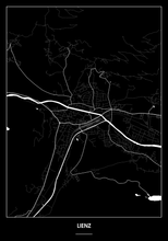 Lade das Bild in den Galerie-Viewer, Lienz Poster - Minimal Design
