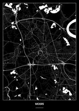 Lade das Bild in den Galerie-Viewer, Moers Poster - Minimal Design
