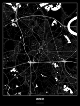 Lade das Bild in den Galerie-Viewer, Moers Poster - Minimal Design
