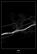 Lade das Bild in den Galerie-Viewer, Telfs Poster - Minimal Design
