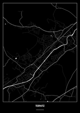 Lade das Bild in den Galerie-Viewer, Ternitz Poster - Minimal Design
