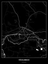 Lade das Bild in den Galerie-Viewer, Vöcklabruck Poster - Minimal Design
