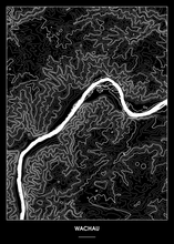 Lade das Bild in den Galerie-Viewer, Wachau Poster - Minimal Design
