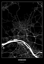 Lade das Bild in den Galerie-Viewer, Wiesbaden Poster - Minimal Design
