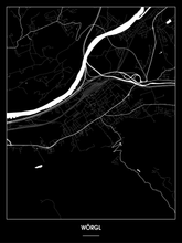 Lade das Bild in den Galerie-Viewer, Wörgl Poster - Minimal Design
